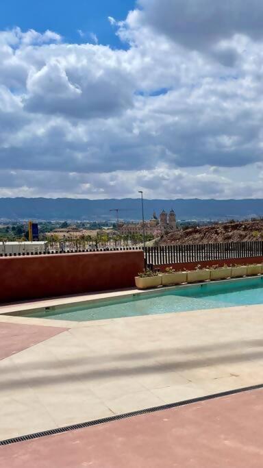 Piscina Chic Con Gran Terraza Apartamento Múrcia Exterior foto